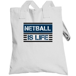Netball Sport Is Life Athletic Totebag