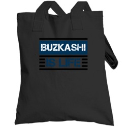 Buzkashi Sport Is Life Athletic Totebag