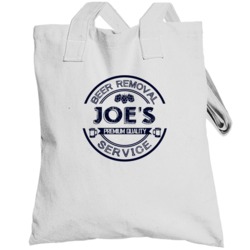 Joe's Beer Removal Service Personalized Party Totebag