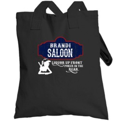 Brandi Saloon First Name Totebag