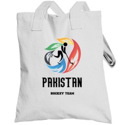 Pakistan Hockey Team Winter Sochi Olympics Totebag