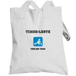 Timor-leste Curling Team Winter Sochi Olympics Totebag