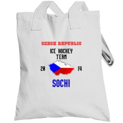 Czech Republic Ice Hockey Team 2014 Sochi Totebag