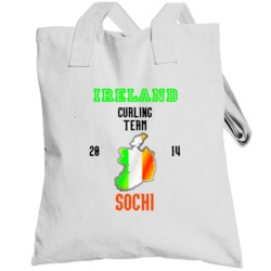 Ireland Curling Team 2014 Sochi Totebag