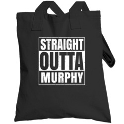 Straight Outta Murphy High School Funny Compton Parody Totebag