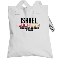 Israel Snowboarding Team 2014 Sochi Totebag