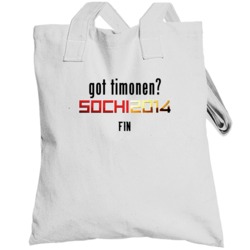 Kimmo Timonen Fin Sochi Hockey Totebag
