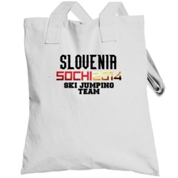 Slovenia Ski Jumping Team 2014 Sochi Totebag