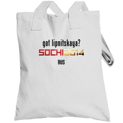 Yulia Lipnitskaya Rus Sochi Winter Figure Skating Totebag