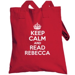 Keep Calm And Read Rebecca Book Totebag