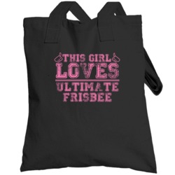 This Girl Thumbs Ultimate Frisbee Favorite Sport Totebag