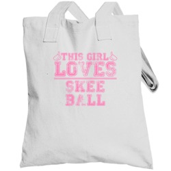 This Girl Thumbs Skee Ball Favorite Sport Totebag