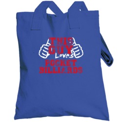 This Guy Thumbs Pocket Billiards Favorite Sport Totebag