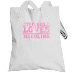 This Girl Thumbs Noodling Favorite Sport Totebag