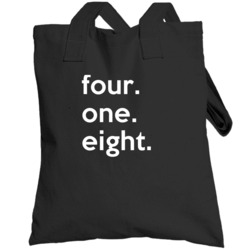 Canada Quebec 418 Tending Area Code Pride Totebag