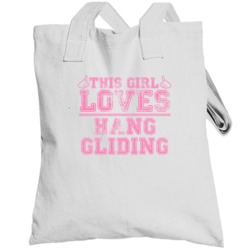 This Girl Thumbs Hang Gliding Favorite Sport Totebag