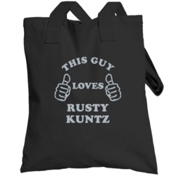 This Guy Loves Rusty Kuntz Chicago Baseball Sports Totebag