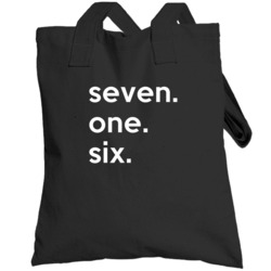 New York 716 Tending Area Code Pride Totebag