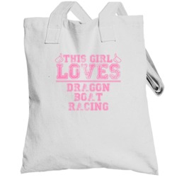 This Girl Thumbs Dragon Boat Racing Favorite Sport Totebag