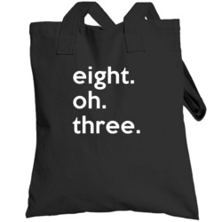 South Carolina 803 Tending Area Code Pride Totebag