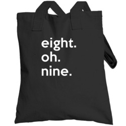 Dominican Republic 809 Tending Area Code Pride Totebag