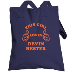 This Girl Loves Devin Hester  Chicago Football Totebag