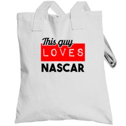 This Guy Loves Nascar Hobby Totebag