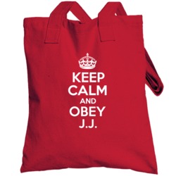 Keep Calm And Obey Jj Totebag