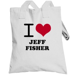 I Heart Jeff Fisher  Love Chicago Football Totebag