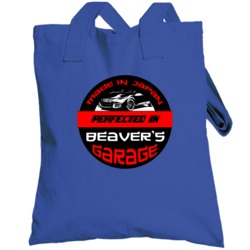 Car Made In Japan Perfected In Beaver's Garage Honda Totebag