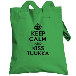 Keep Calm And Kiss Tuukka Totebag