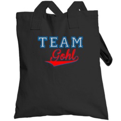 Team Gohl Custom Graphic Sports Last Name Family Reunion Totebag