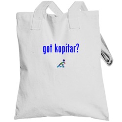 Anze Kopitar Slovenia Got Hockey Totebag