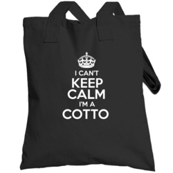 Cotto I Cant Keep Calm Parody Totebag