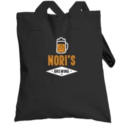 Nori's Brewing Company Cool Personalized Party Totebag