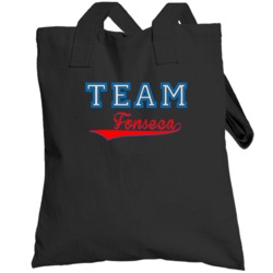Team Fonseca Custom Graphic Sports Last Name Family Reunion Totebag