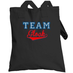 Team Glock Custom Graphic Sports Last Name Family Reunion Totebag