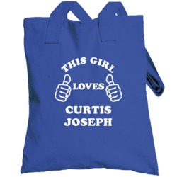 This Girl Loves Curtis Joseph Toronto Hockey Sports Fan Totebag