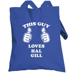 This Guy Loves Hal Gill Toronto Hockey Sports Fan Totebag