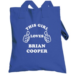 This Girl Loves Brian Cooper Toronto Baseball Sports Fan Totebag