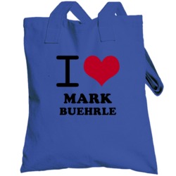 I Love Mark Buehrle Toronto Baseball Sports Fan Heart Totebag