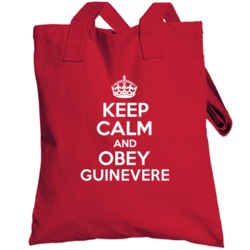 Keep Calm And Obey Guinevere Totebag