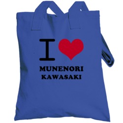I Love Munenori Kawasaki Toronto Baseball Sports Fan Heart Totebag