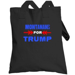 Montanans For Trump Montana Republican President Totebag