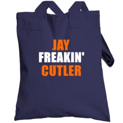Jay Cutler  Chicago Football Sports Freakin Totebag