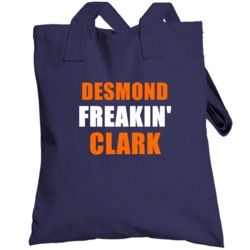 Desmond Clark  Chicago Football Sports Freakin Totebag