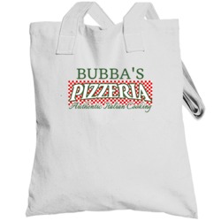 Bubba's Pizzeria Personalized Name Italian Theme Totebag