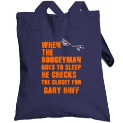 Gary Huff  Chicago Football Boogeyman Sports Totebag