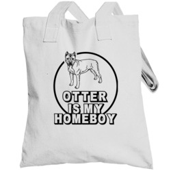 Otter Pitbull Is My Homeboy  Lover Pet Totebag