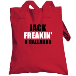 Jack O Callahan Chicago Hockey Freakin Sports Totebag